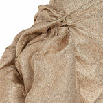 Load image into Gallery viewer, Strapless Brocade Draped With Detachable Over Skirt Dress