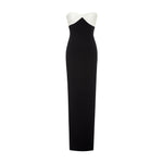 Load image into Gallery viewer, Pleated Silk Crepe Gown