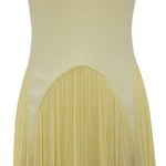 Load image into Gallery viewer, CREPE HAND PLEATED CHIFFON GEORGETTE A-LINE DRESS