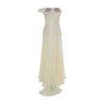 Load image into Gallery viewer, MAYELIN - ONE-SHOULDER PLEATED CHIFFON GOWN WITH TWISTED DETAIL