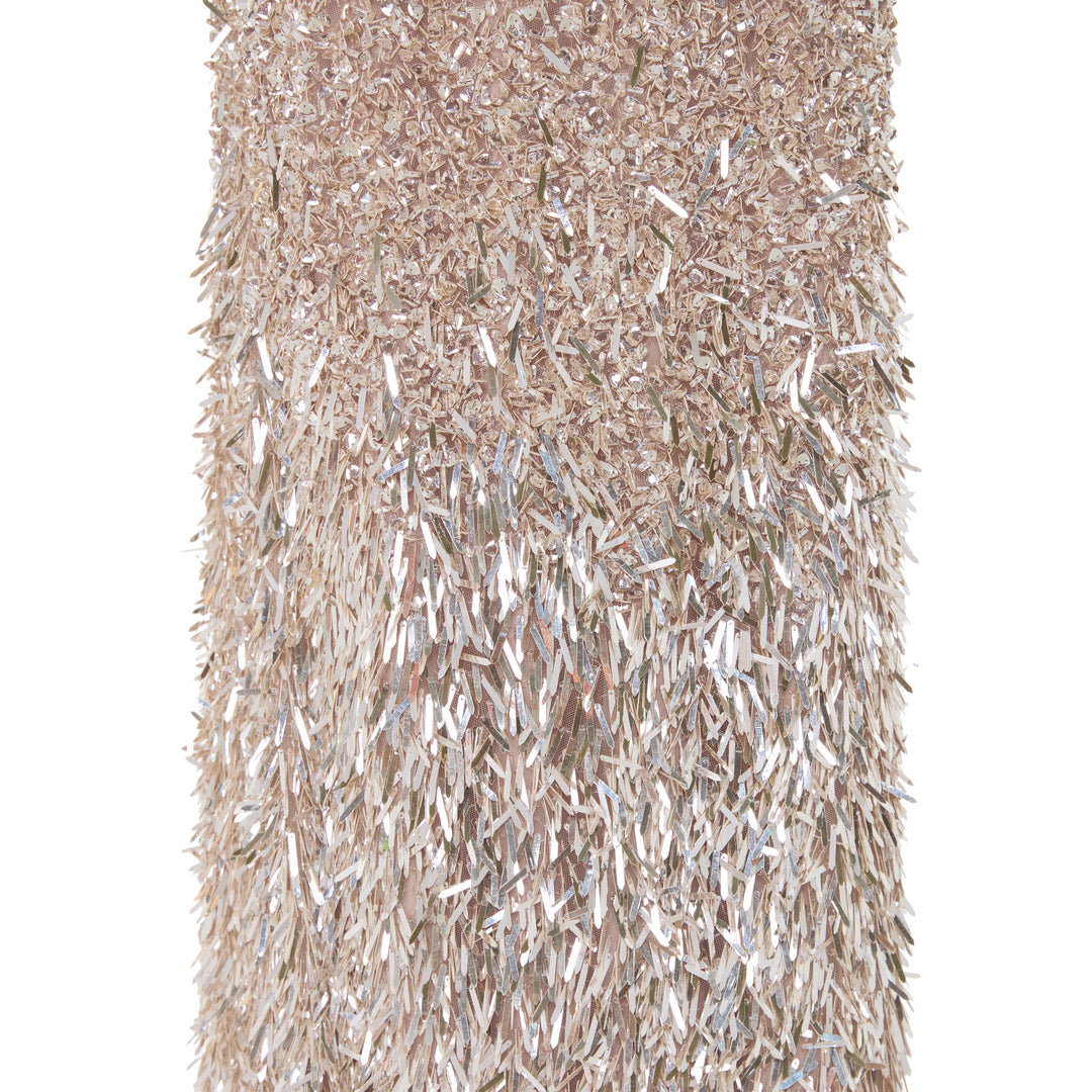 DAILIN - STRAPLESS EMBROIDERED GOWN WITH DÉGRADÉ EFFECT