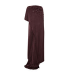 Load image into Gallery viewer, EMBODIED LONG FRONT CAPE GOWN