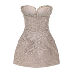 Load image into Gallery viewer, FRONT CUT SHORT STONE DRESS