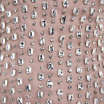 Load image into Gallery viewer, Crystal-Embellished Stone Laced Top