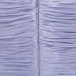 Load image into Gallery viewer, Off shoulder, hand pleated draped Satin-like gown with soft wires on top