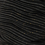 Load image into Gallery viewer, Strapless Pleated Print Satin Dress With Detachable Cape