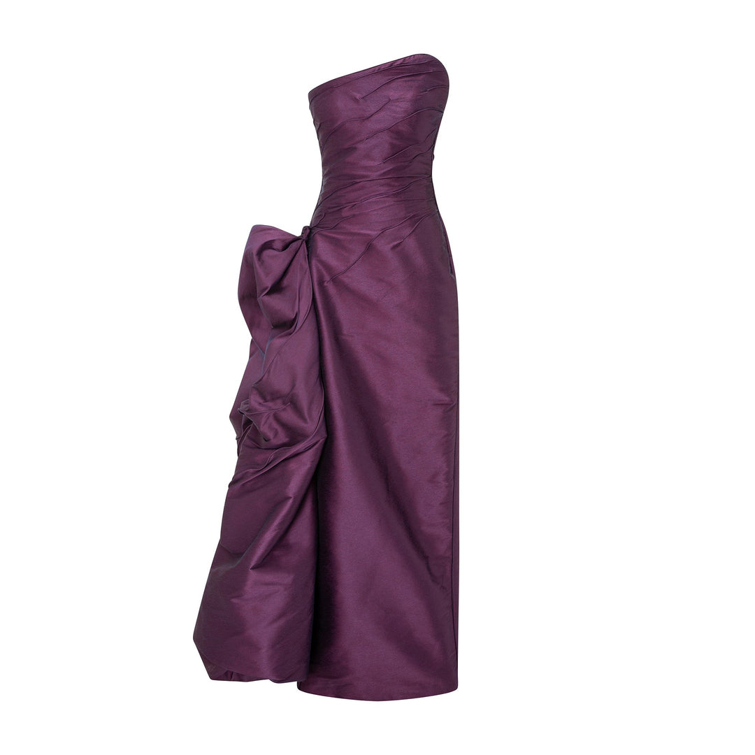 Strapless Casablanca Dress With Detachable Tail