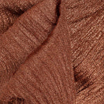 Load image into Gallery viewer, Strapless Pleated Jacquard Lurex Dress With Over Skirt And Cape