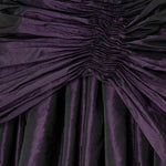 Load image into Gallery viewer, Strapless Draped Taffeta Dress With Wire Outline