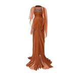 Load image into Gallery viewer, Chiffon Georgette Draped Dress