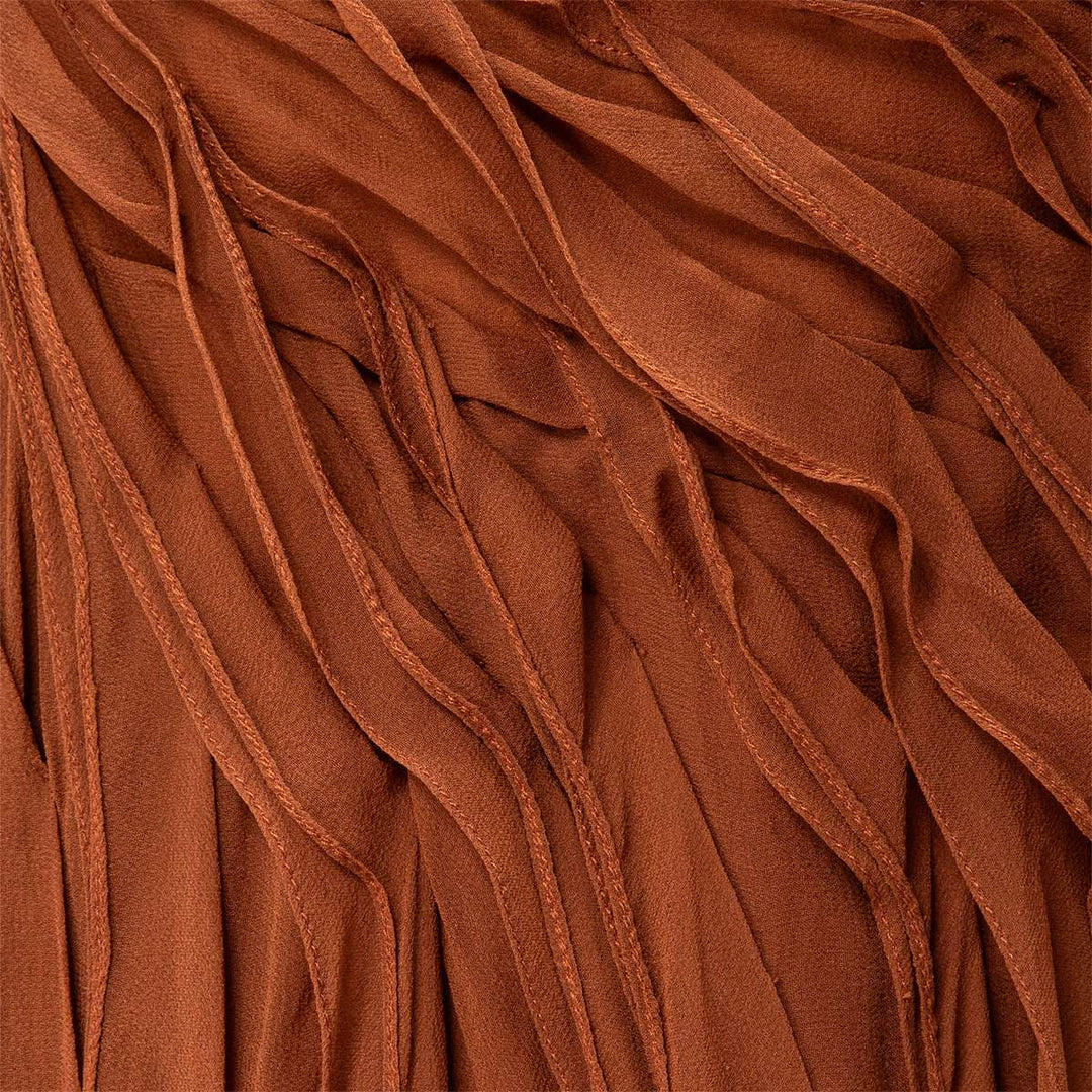 Chiffon Georgette Draped Dress