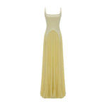 Load image into Gallery viewer, CREPE HAND PLEATED CHIFFON GEORGETTE A-LINE DRESS
