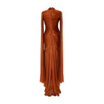 Load image into Gallery viewer, Pleated Silk Dress
