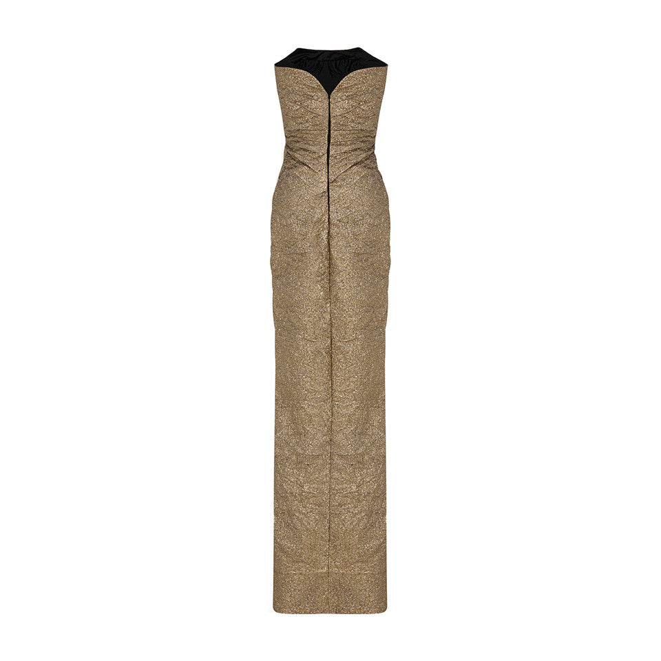 STRAPLESS GOLD DRESS GOLD / 46 STRAPLESS GOLD DRESS GOLD / 46