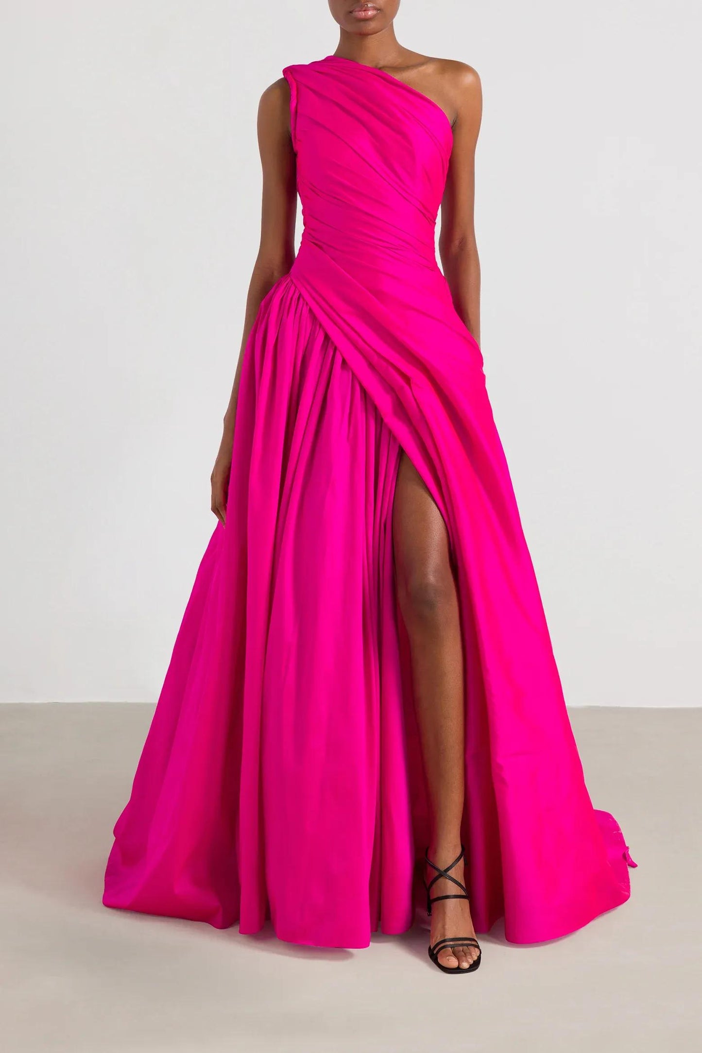 taffeta couture long dress – marmar halim