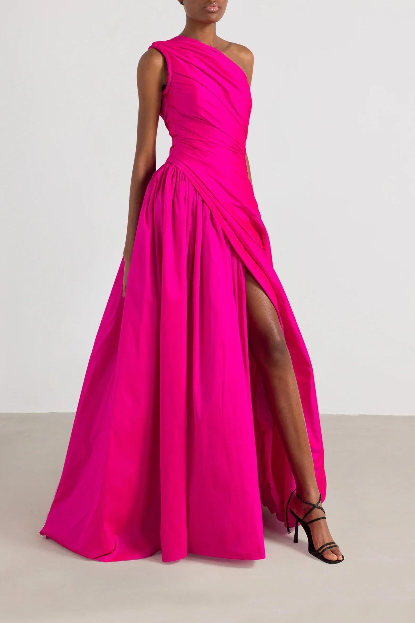 taffeta couture long dress – marmar halim