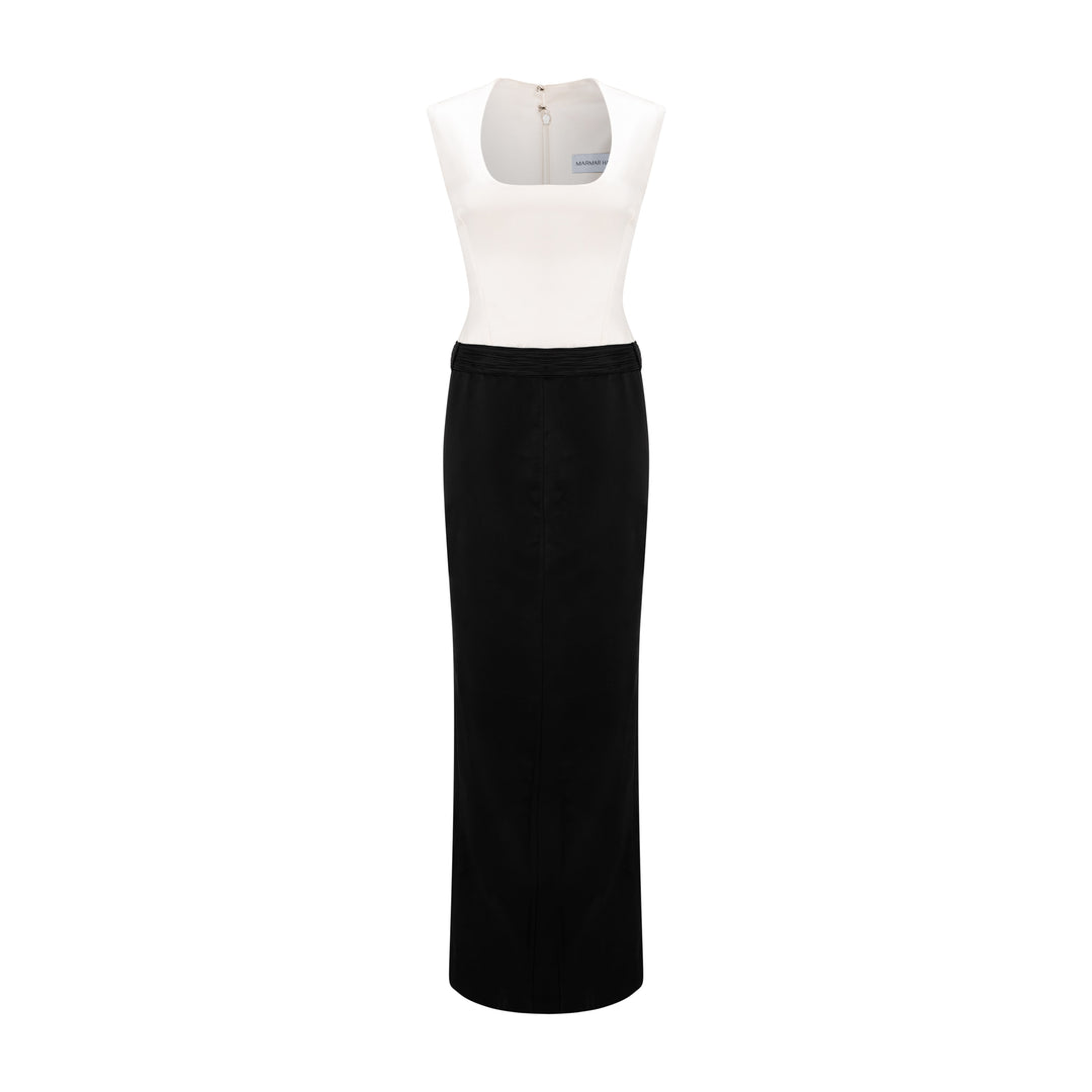Satin Dress Styled With Satin Jacket