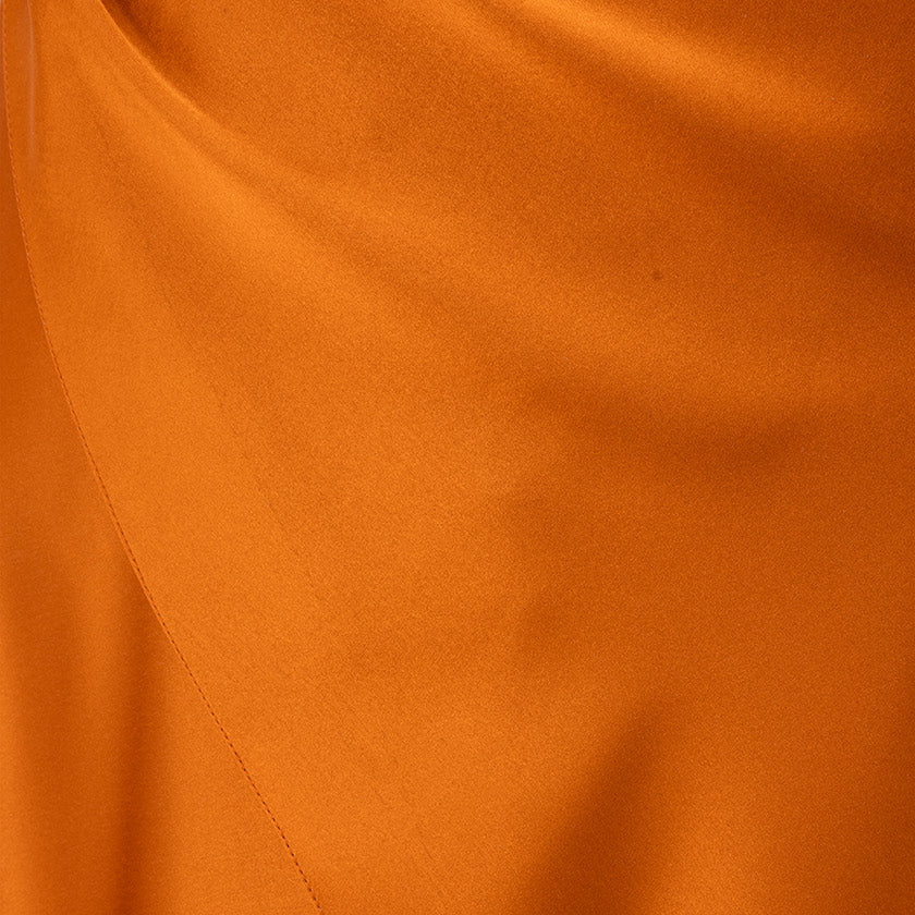 Asymmetrical Satin Dress