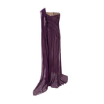 Load image into Gallery viewer, One Shoulder Chiffon Georgette Dress