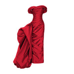 Load image into Gallery viewer, DRAPED TAFFETA WITH SIDE TAIL GOWN
