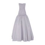 Load image into Gallery viewer, DRAPED TAFFETA WITH BALL SKIRT GOWN
