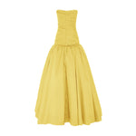 Load image into Gallery viewer, DRAPED TAFFETA WITH BALL SKIRT GOWN

