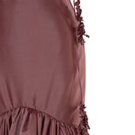 Load image into Gallery viewer, MELISA - TAFFETA FISH-CUT GOWN WITH EMBROIDERED STRAPS
