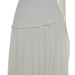 Load image into Gallery viewer, ANA - FITTED CREPE GOWN WITH CHIFFON CUT-OUTS AND HEART NECKLINE
