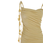 Load image into Gallery viewer, LISANDRA - ONE-STRAP DRAPED SATIN GOWN WITH CORSET
