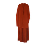 Load image into Gallery viewer, ZULEMA - STRAPLESS LASER-CUT CREPE GOWN WITH CORSET AND CAPE
