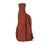 Load image into Gallery viewer, RAISA - STRAPLESS  TWO-TONE TAFFETA GOWN WITH ASYMMETRICAL HEM

