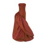 Load image into Gallery viewer, RAISA - STRAPLESS  TWO-TONE TAFFETA GOWN WITH ASYMMETRICAL HEM
