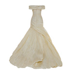 Load image into Gallery viewer, YULIET - OFF-SHOULDER PLEATED TAFFETA FISH-CUT GOWN
