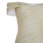 Load image into Gallery viewer, YULIET - OFF-SHOULDER PLEATED TAFFETA FISH-CUT GOWN

