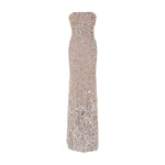 Load image into Gallery viewer, DAILIN - STRAPLESS EMBROIDERED GOWN WITH DÉGRADÉ EFFECT
