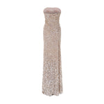 Load image into Gallery viewer, DAILIN - STRAPLESS EMBROIDERED GOWN WITH DÉGRADÉ EFFECT
