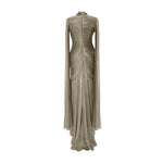Load image into Gallery viewer, Pleated Silk Dress