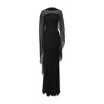 Load image into Gallery viewer, Chiffon Georgette Draped Dress