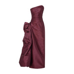 Load image into Gallery viewer, Strapless Casablanca Dress With Detachable Tail