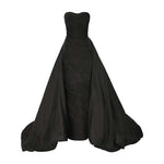 Load image into Gallery viewer, DRAPED SILKY CHIFFON WITH DETACHABLE TAIL
