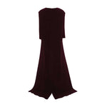Load image into Gallery viewer, EMBODIED LONG-SLEEVE GOWN WITH CAPE

