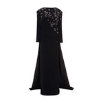 Load image into Gallery viewer, EMBODIED LONG-SLEEVE GOWN WITH CAPE
