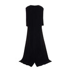 Load image into Gallery viewer, EMBODIED LONG-SLEEVE GOWN WITH CAPE
