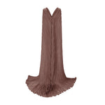 Load image into Gallery viewer, RUCHED STRAPLESS SILK GOWN WITH CAPE
