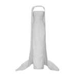 Load image into Gallery viewer, RUCHED STRAPLESS SILK GOWN WITH CAPE
