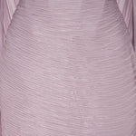 Load image into Gallery viewer, RUCHED STRAPLESS SILK GOWN WITH CAPE
