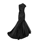 Load image into Gallery viewer, DRAPED ONE SHOULDER BODICE MERMAID GOWN
