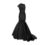 Load image into Gallery viewer, DRAPED ONE SHOULDER BODICE MERMAID GOWN
