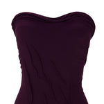Load image into Gallery viewer, HAND-MANIPULATED CREPE GOWN WITH CAPE

