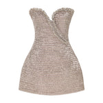 Load image into Gallery viewer, FRONT CUT SHORT STONE DRESS
